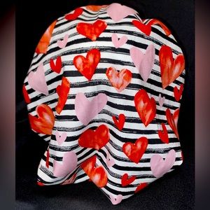 Valentine Bouffant Scrub Cap